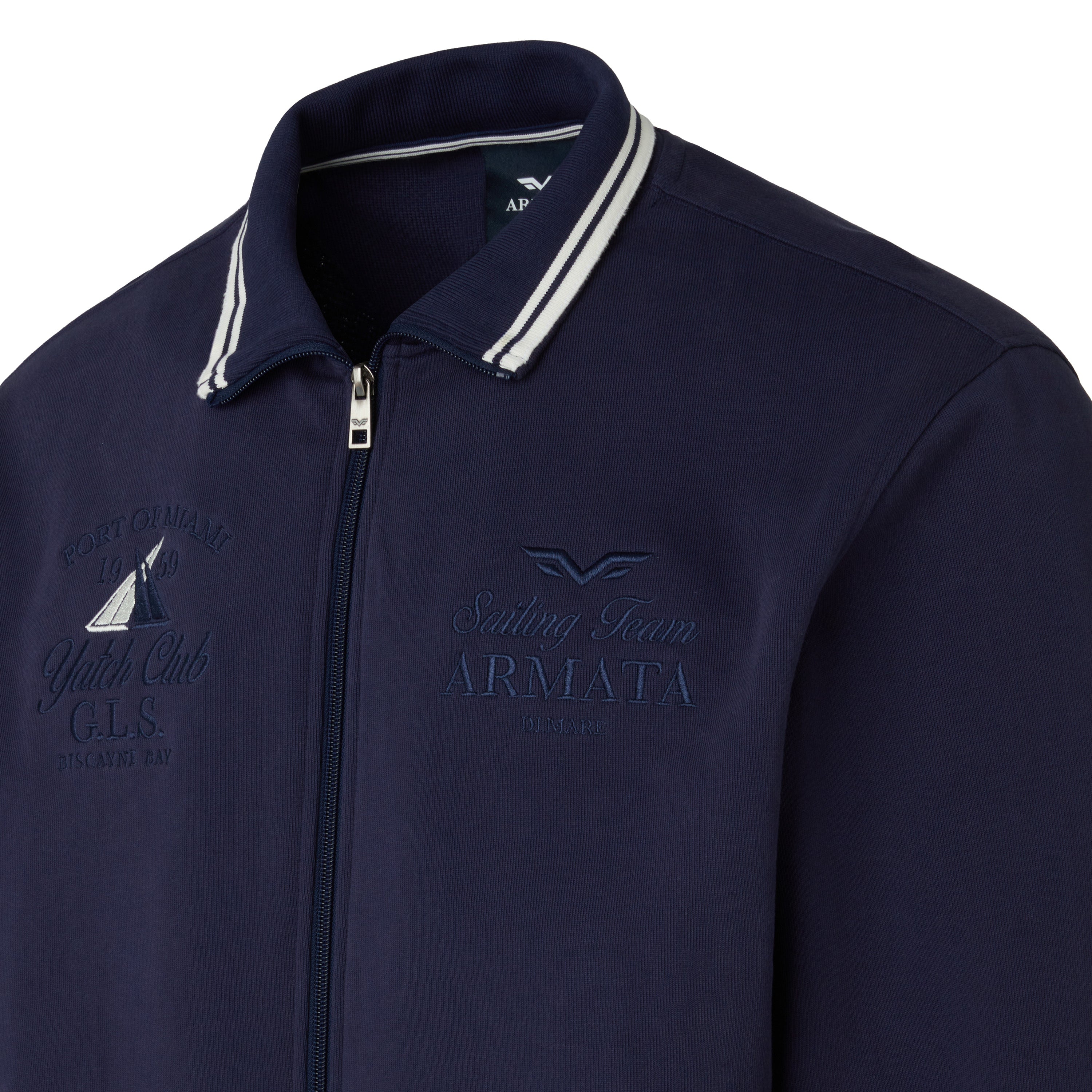 ARMATA DI MARE - FULL ZIP RICAMO GITANA 17