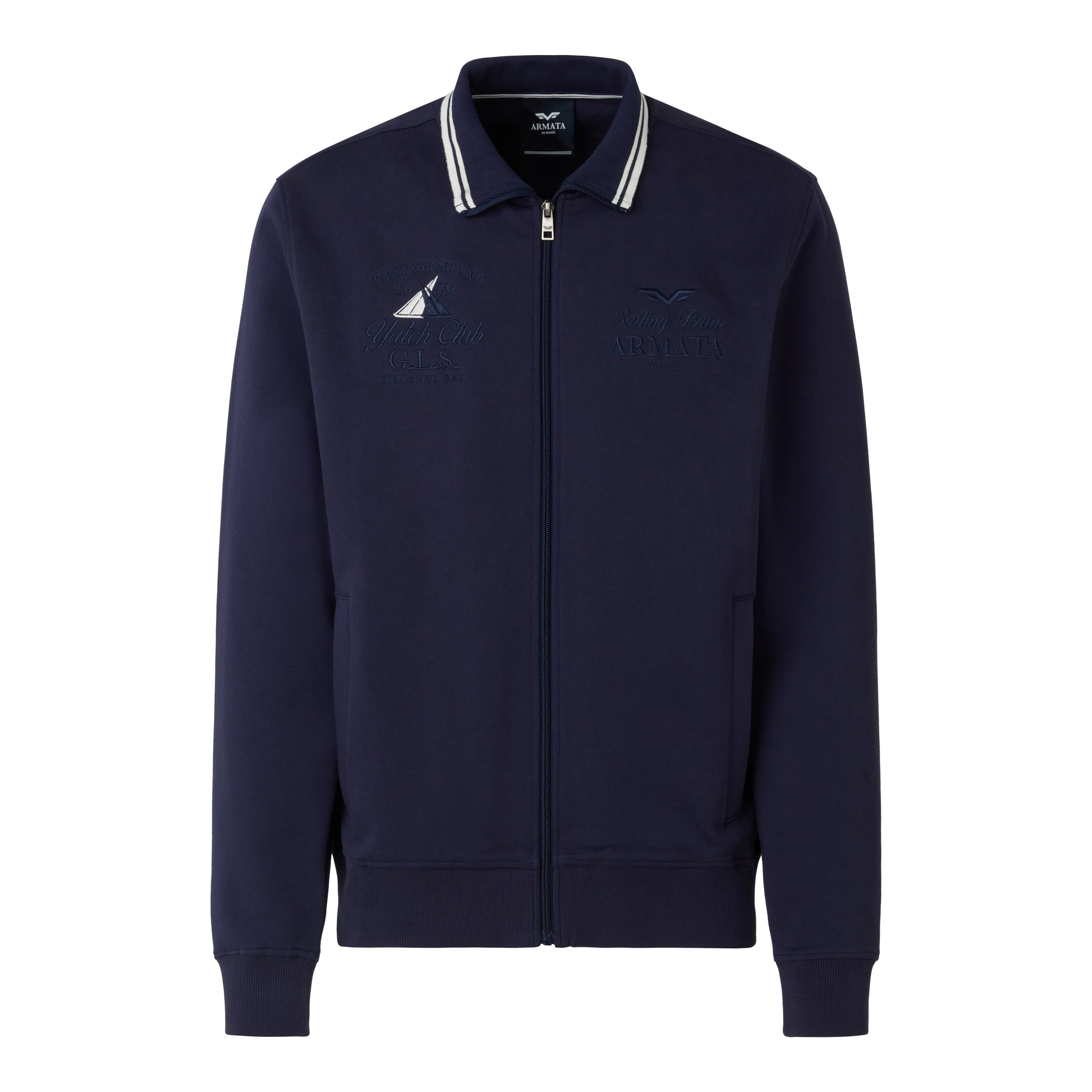 ARMATA DI MARE - FULL ZIP RICAMO GITANA 17