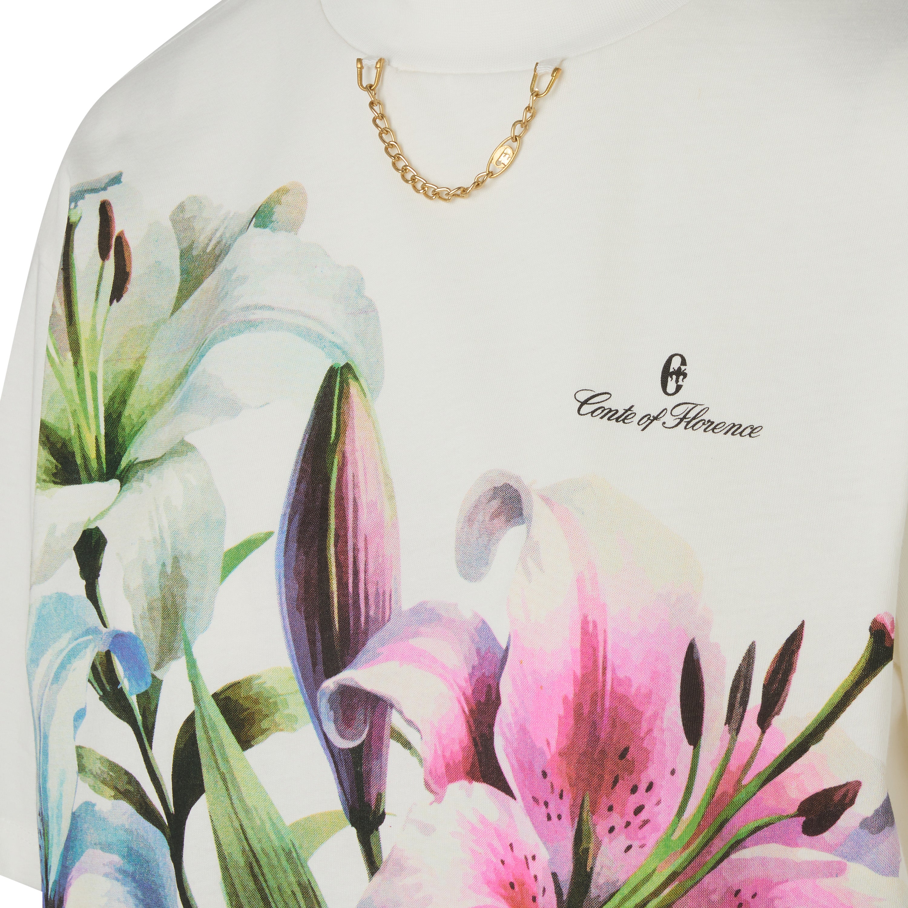 CONTE OF FLORENCE - T-SHIRT BIANCAVILLA
