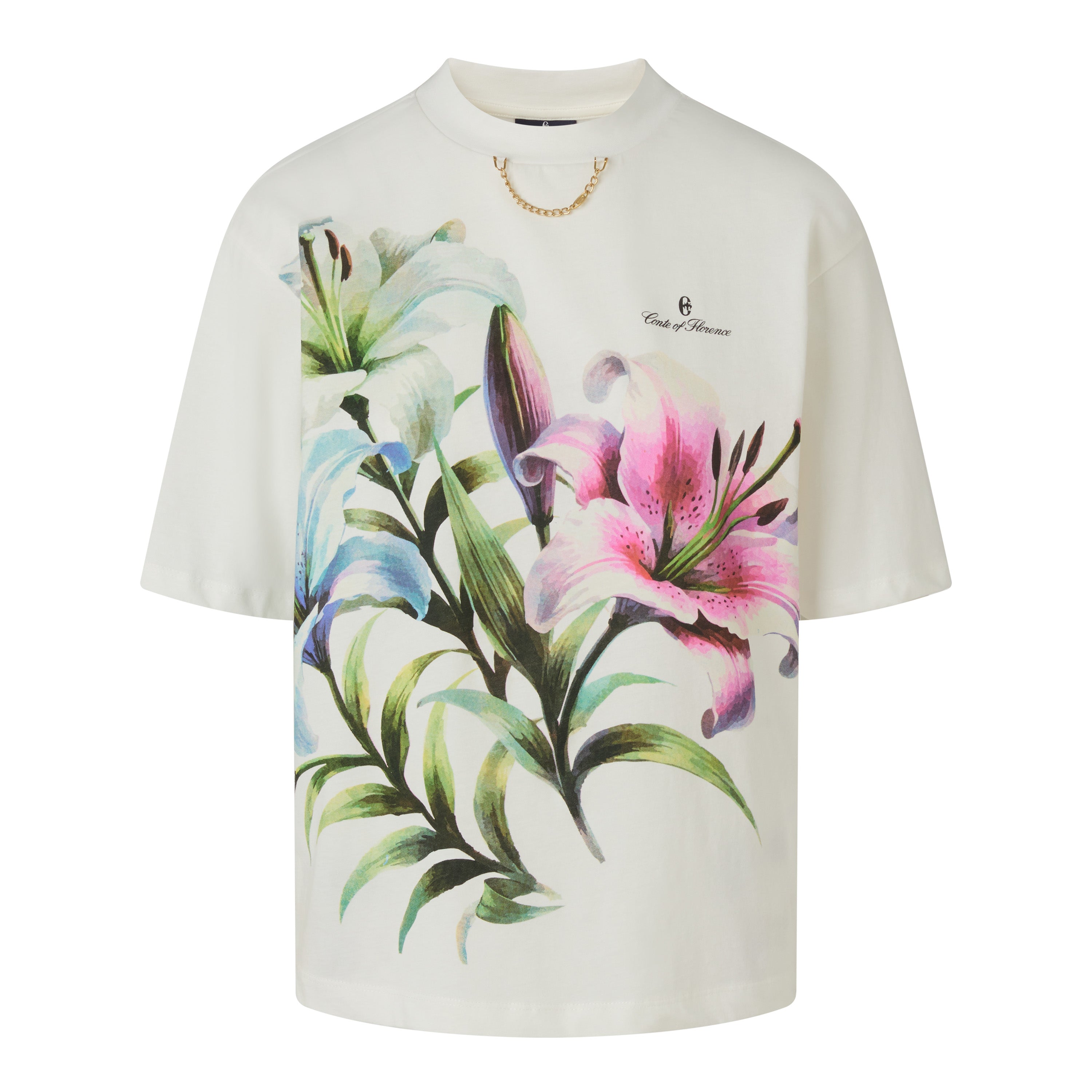 CONTE OF FLORENCE - T-SHIRT BIANCAVILLA